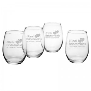Susquehanna Glass Real Bridesmaids 21 Oz. Stemless Wine Glass ZSG4383